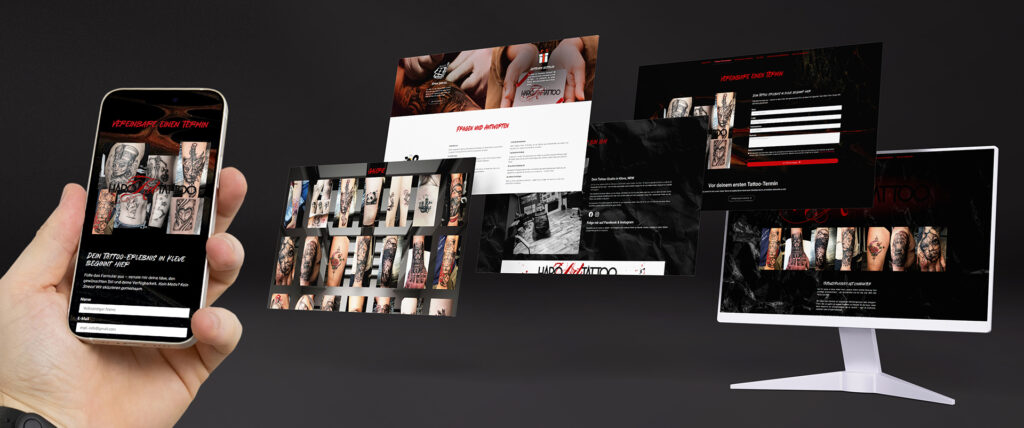 HaroArt Website Mockup